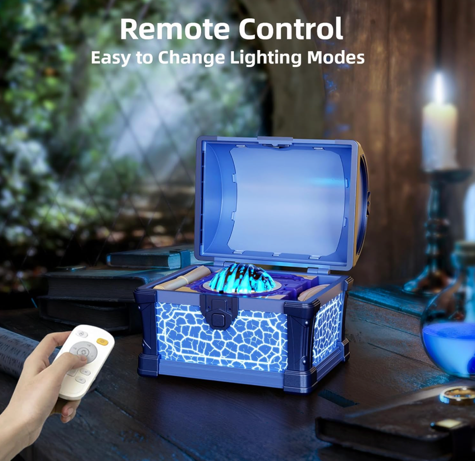 GlowChest Treasure Projection Lamp
