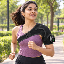 Cordless Shoulder Heating Belt with Professional Grade Joint Recovery System For Pain Management And Relaxation