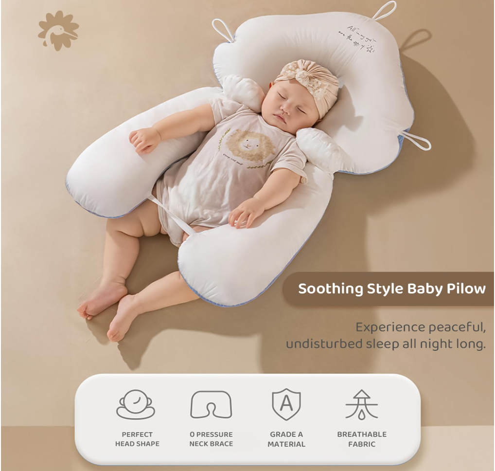 Baby Support & Head Shaping Pillow
