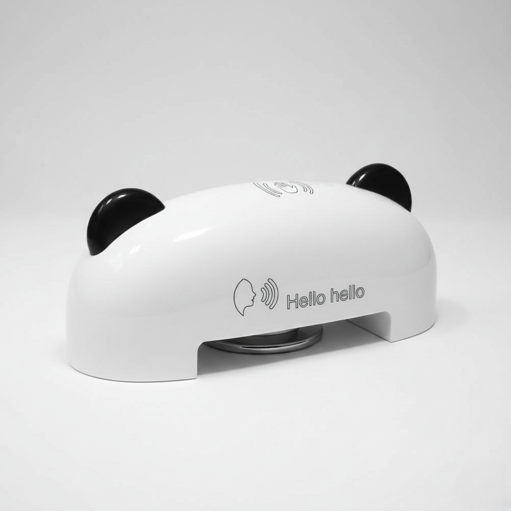 Voice & Motion Sensor Touch-Free Toilet Flusher