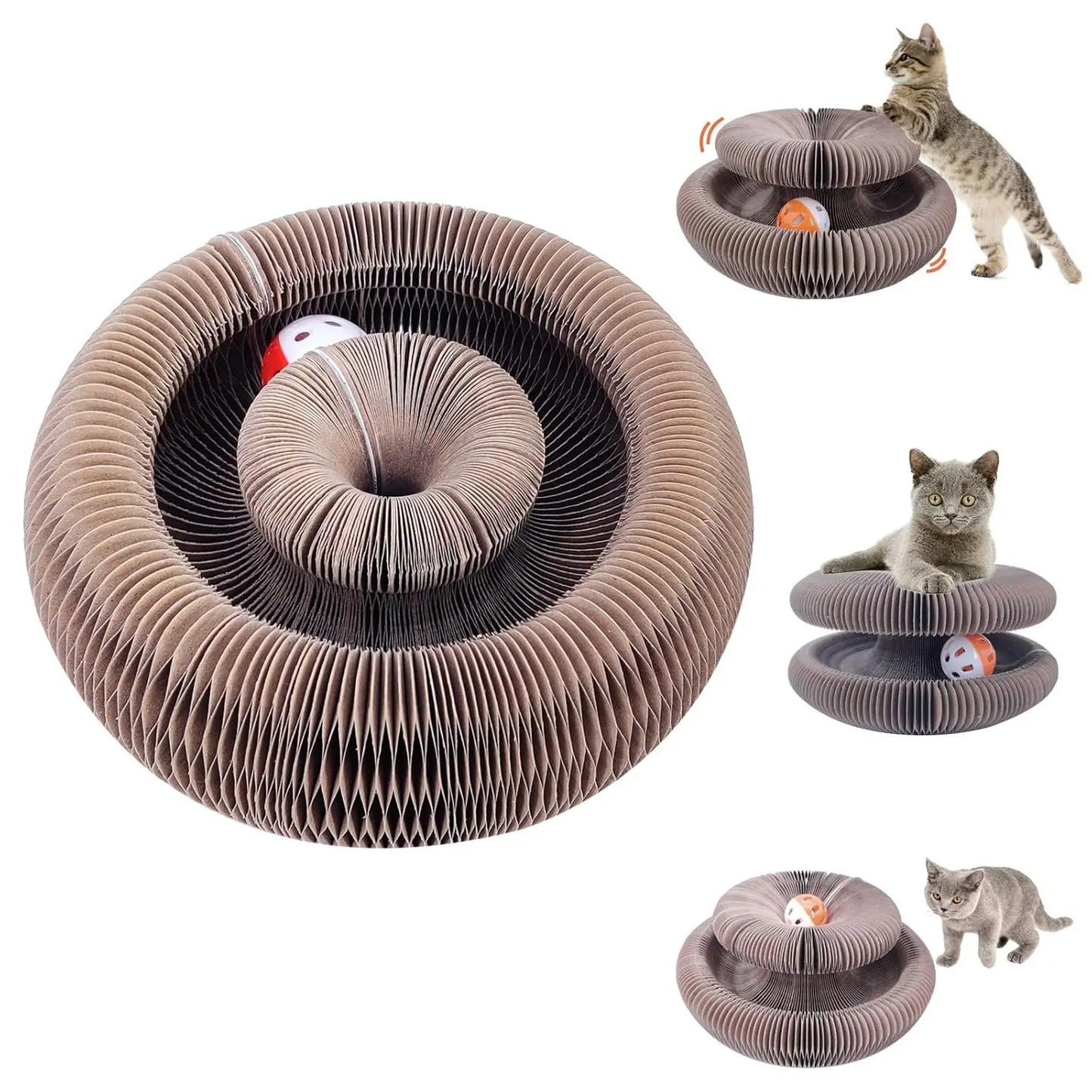 Magic Organ 3-in-1 Cat Scratcher Bed
