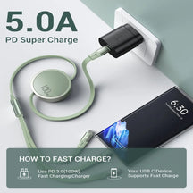 3-in-1 100W Super Fast Charging Power Cable