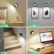 Rechargeable 360° Magnetic Wall Light