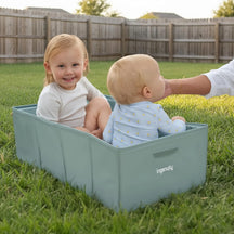 Foldable Baby Bathtub With Soft Padded Base