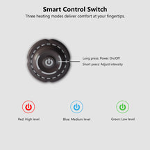 Heated Cervical Alignment Pillow for Neck Relief