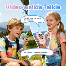 Kids Walkie Talkie With Live Video Calling