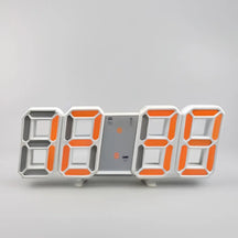Smart 3D LED Alarm Clock with Time, Date, and Temperature