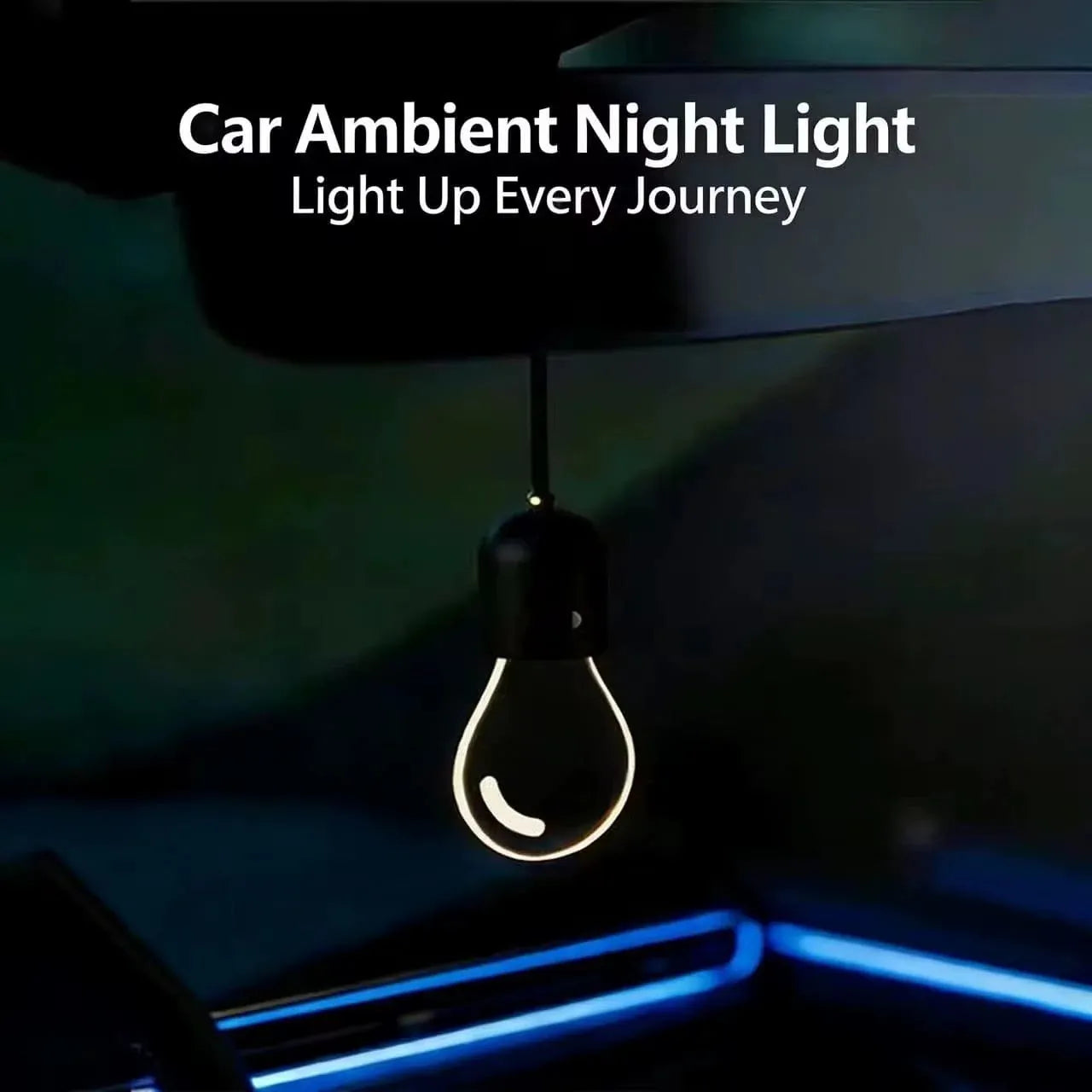 Auto-Glow Car Interior Ambient Atmosphere Lamp