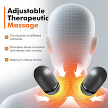Neck Alignment Pillow with Heat and Vibration Therapy