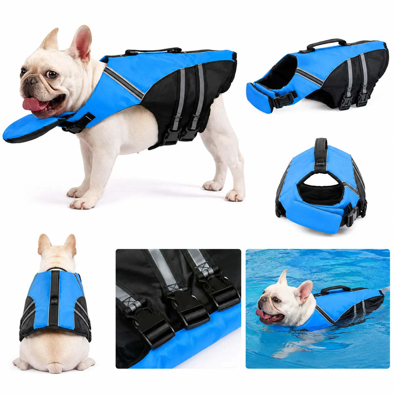 Adjustable Summer Dog Life Jacket