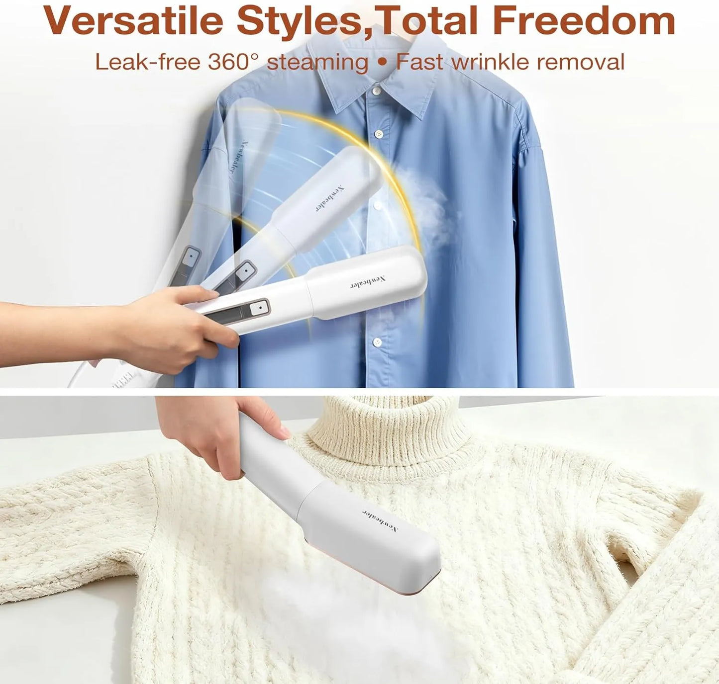 2-in-1 Smart Steamer & Iron