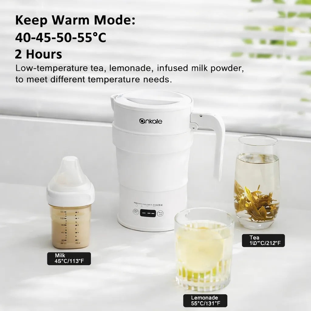 Smart Foldable Quick-Boil Electric Kettle