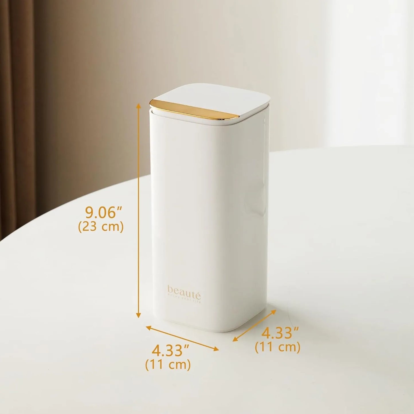 Automatic One-Touch Pop-Up Makeup Brush Organizer