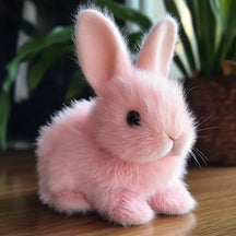 Smart Motion Bunny Toy with Ultra-Soft Fur