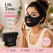 Reduction or complete disappearance of the double chin V-Face Massager