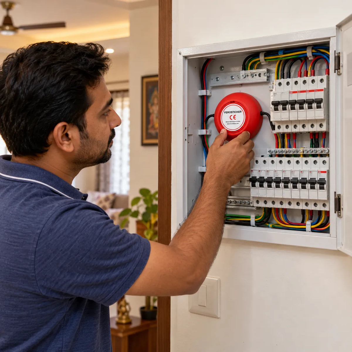 Automatic Aerosol Fire Protection System For large battery banks, engine rooms, electrical cabinets, off-grid systems, boats, RVs & technical compartments