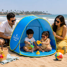 Baby Beach Tent Pool With UV Sun Protection, Foldable Pop-Up Infant Shade Shelter