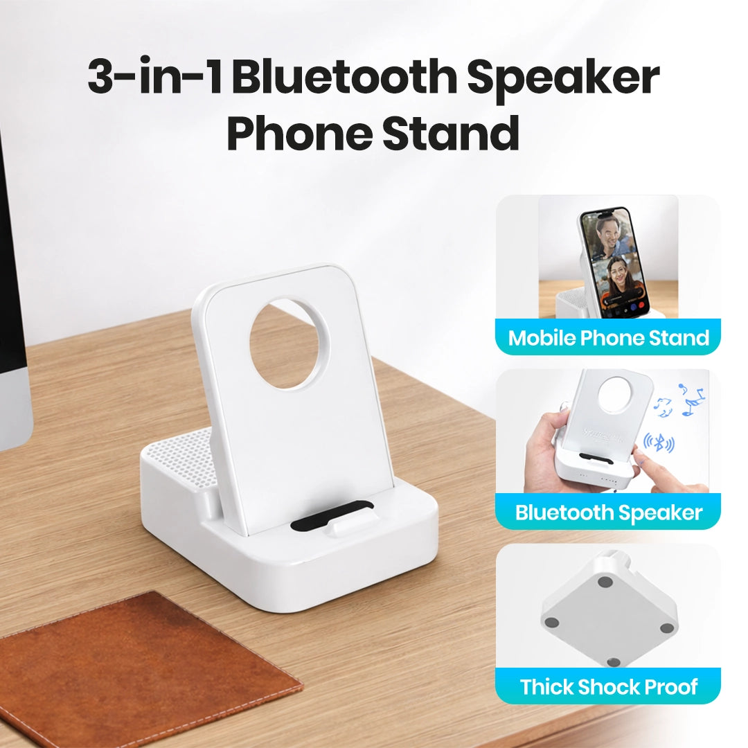3-in-1 Wireless Induction Speaker Stand