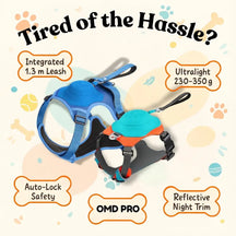 Anti-Pull Dog Harness Vest with Leash