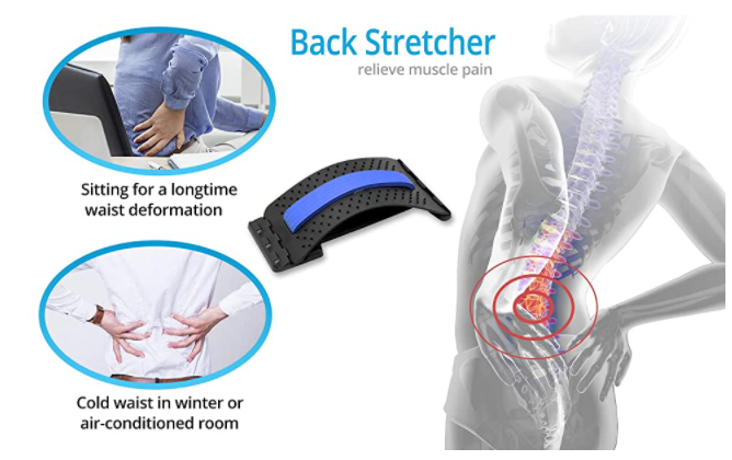 Lumbar Back Stretcher for Lower & Upper Back