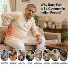 Hot Compress Back Pain Relief Lumbar Massager for Muscle Relaxation, Posture Improvement, Stress Relief, and Daily Back Care