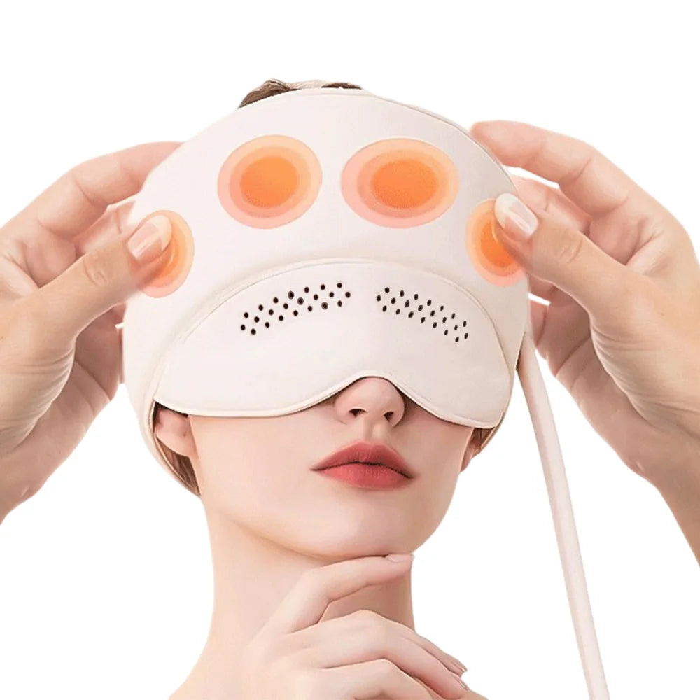 Migraine Head & Scalp Massager with Heat Therapy