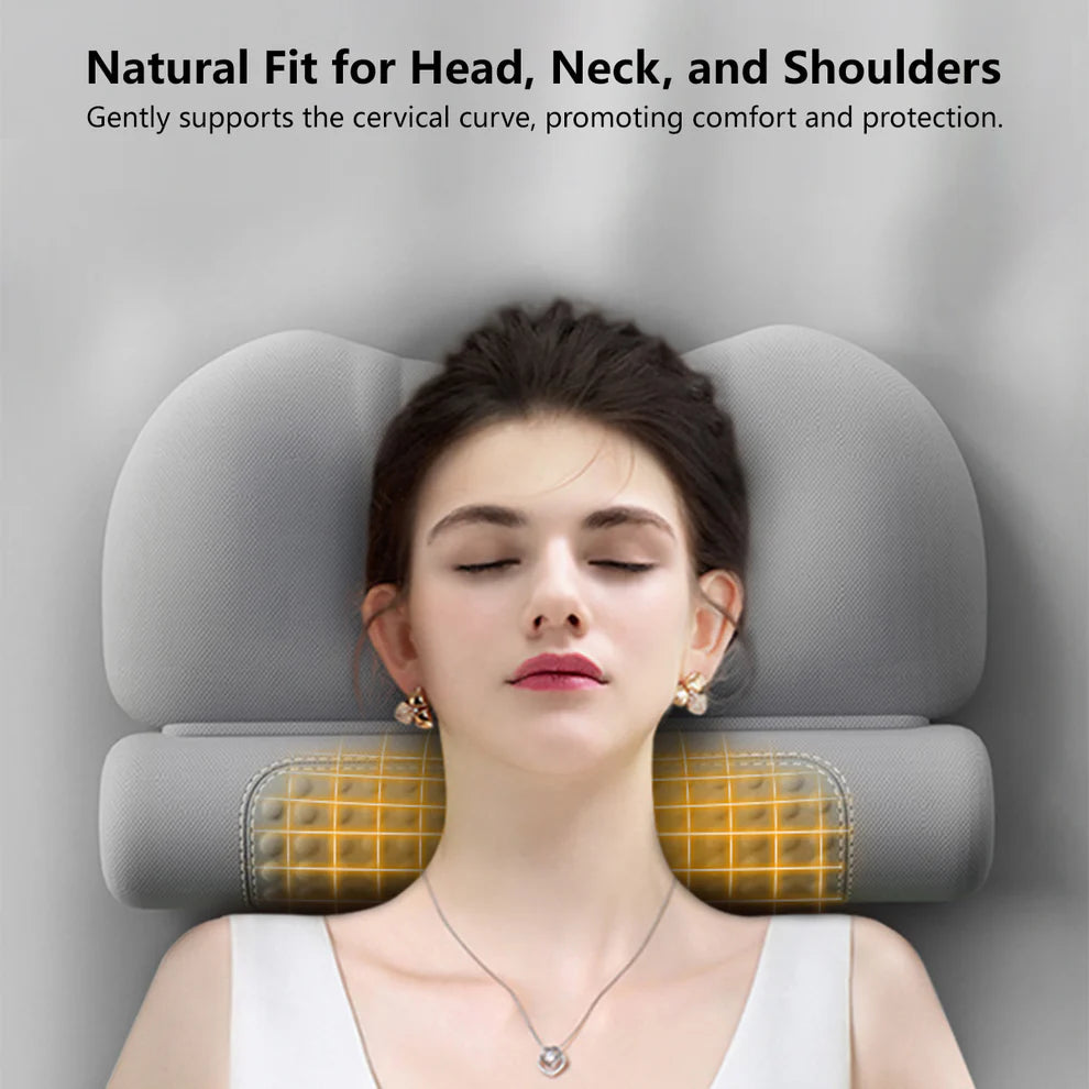 Heated Cervical Alignment Pillow for Neck Relief