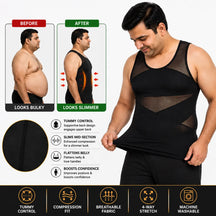 Men's Form Shapewear Sleeveless 2.0 High Compression Tummy Vest
