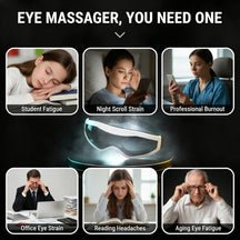 Smart Acupressure Eye Massager to Relax Eyes & Support Vision