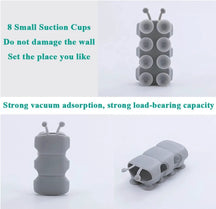 No-Drill Silicone Shower Head Holder With Flexible Grip (Pack of 4)