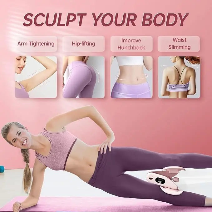 Inner Thigh & Pelvic Floor Trainer with Smart LED Display