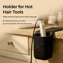 Heat-Safe Hair Tool Holder – No Burns, No Mess