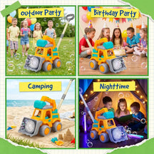 2-in-1 Push & Handheld Toy Truck