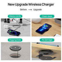 Invisible Wireless Charger – Hidden Fast Charging (Under Desk)