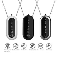 Smart Air Purifier Necklace Device