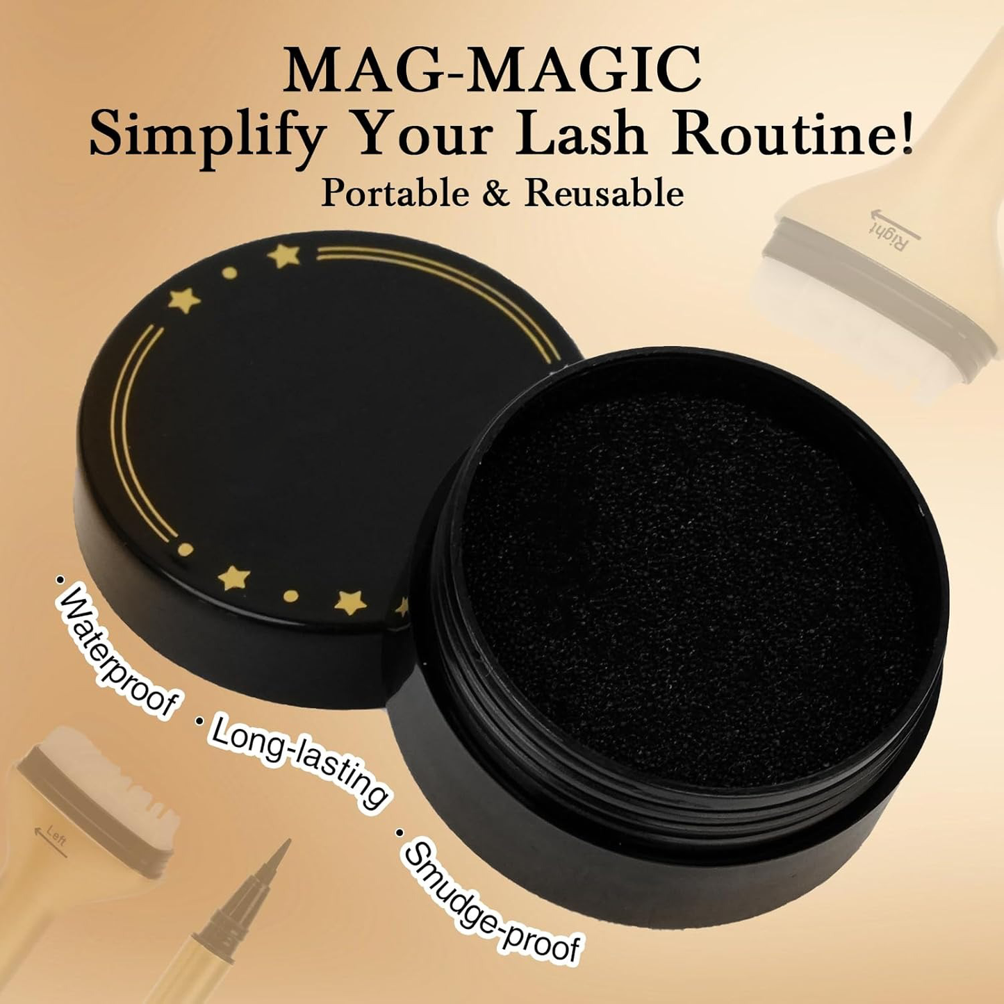 Double-Ended Wing Stamp Eyeliner — Perfect Wings in 1 Second