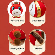 Viral Cute Sad Horse Toy for Cozy Hugs