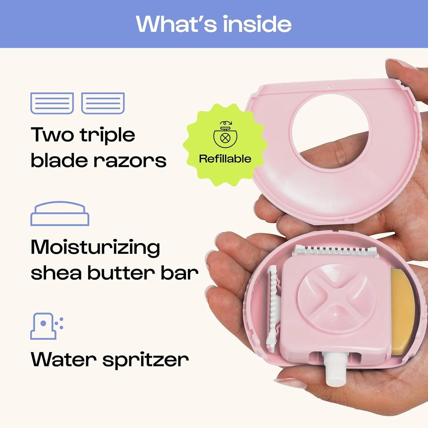 Smooth Touch 3-In-1 Travel Razor