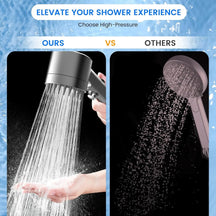 High Pressure Water 4 in 1 Shower Set