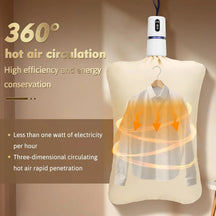 Portable Hot Air Clothes Dryer for Fast Drying