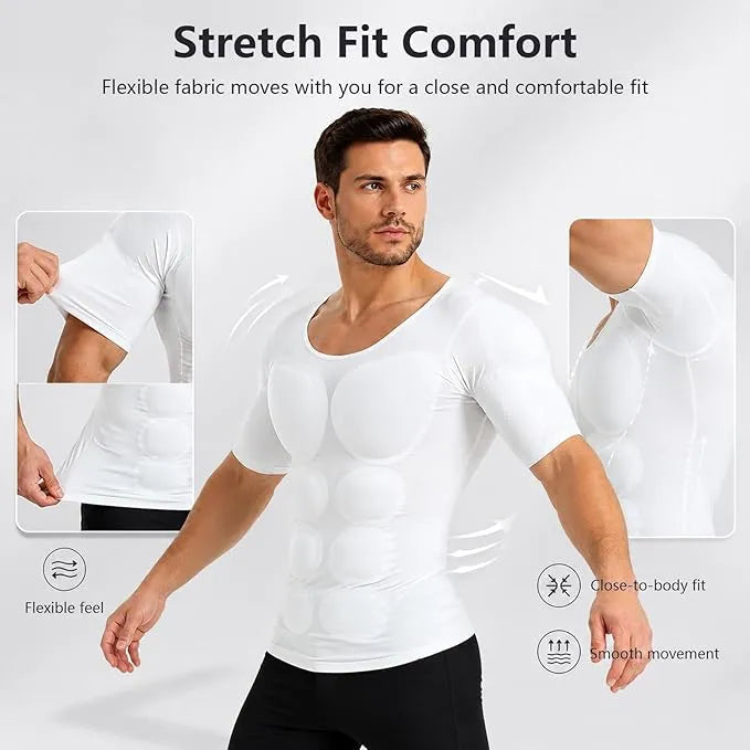 Men's Compression Belly Fat Reduction T-Shirts