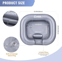 Portable Inflatable Hair Wash Basin – Easy & Mess-Free