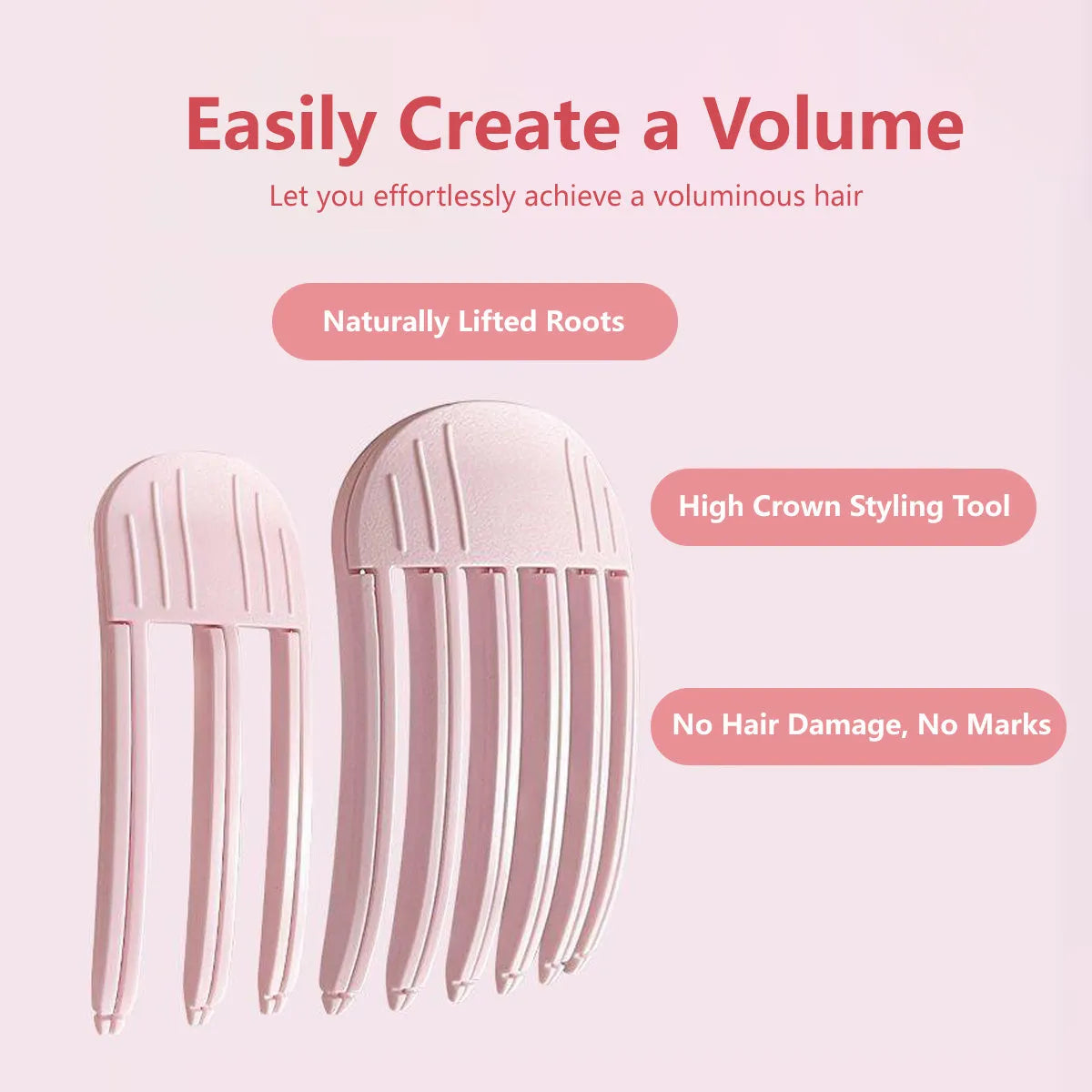 Instant Hair Volume Styling Clip for Fluffy Hair