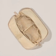 Classic Vegan Leather Makeup Organizer