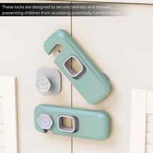 Premium Child Safety Lock for Fridge, Cabinets and Drawers