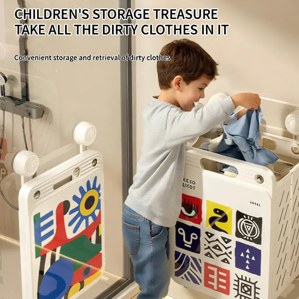 Space Saving Foldable Laundry Basket
