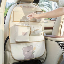 Premium Car Backseat Organizer with Multi Storage Pockets