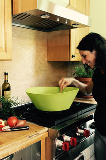 Mess-Free Frying Silicone Splatter Guard