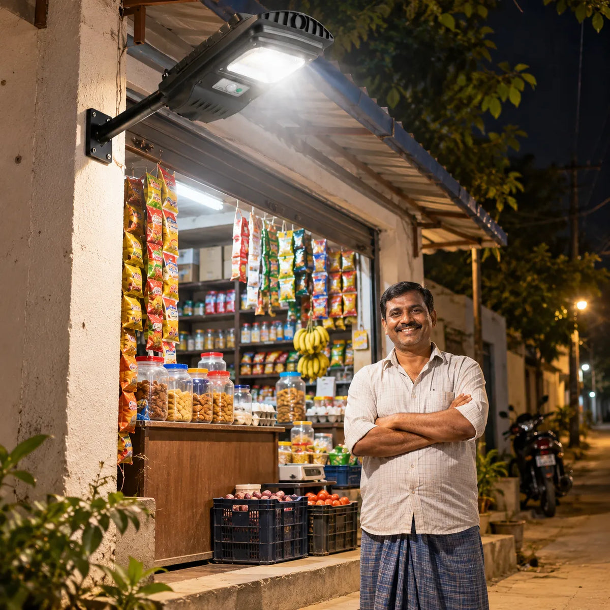 All In One Solar Street Light