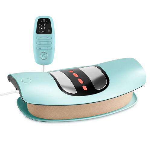 Hot Compress Back Pain Relief Lumbar Massager for Muscle Relaxation, Posture Improvement, Stress Relief, and Daily Back Care